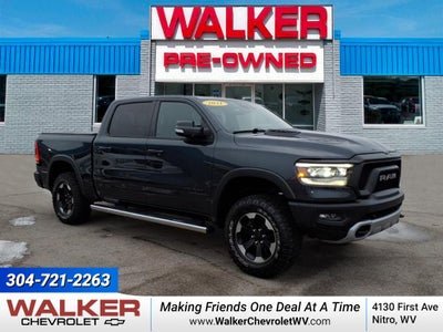 2021 RAM 1500 Rebel Crew Cab 4x4 5'7" Box