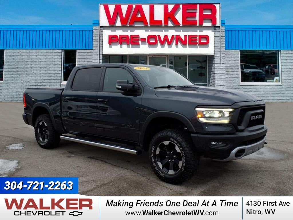 2021 RAM 1500 Rebel Crew Cab 4x4 5'7" Box